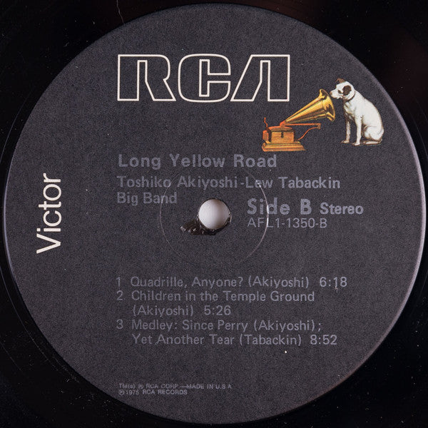 Toshiko Akiyoshi-Lew Tabackin Big Band : Long Yellow Road (LP, Album)