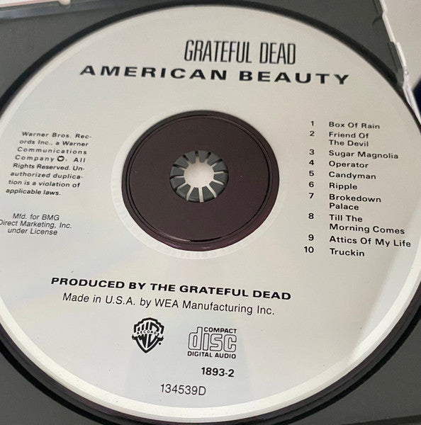 Grateful Dead* : American Beauty (CD, Album, Club, RE)