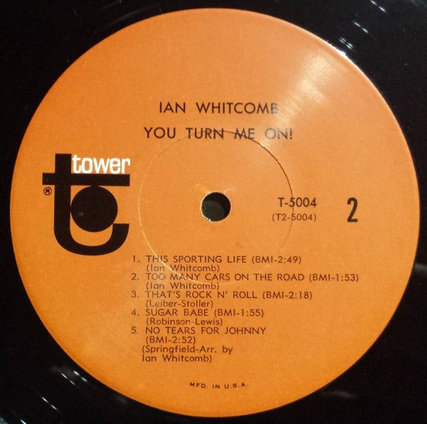 Ian Whitcomb : You Turn Me On! (LP, Album, Mono, Los)