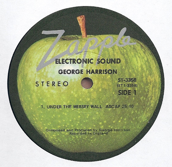 George Harrison : Electronic Sound (LP, Album, Scr)