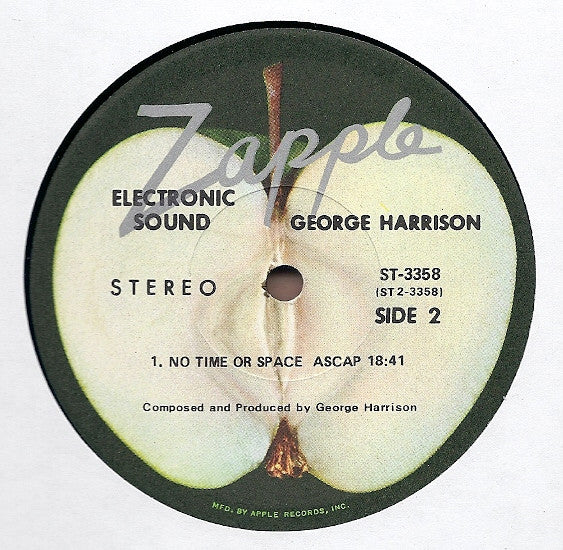 George Harrison : Electronic Sound (LP, Album, Scr)