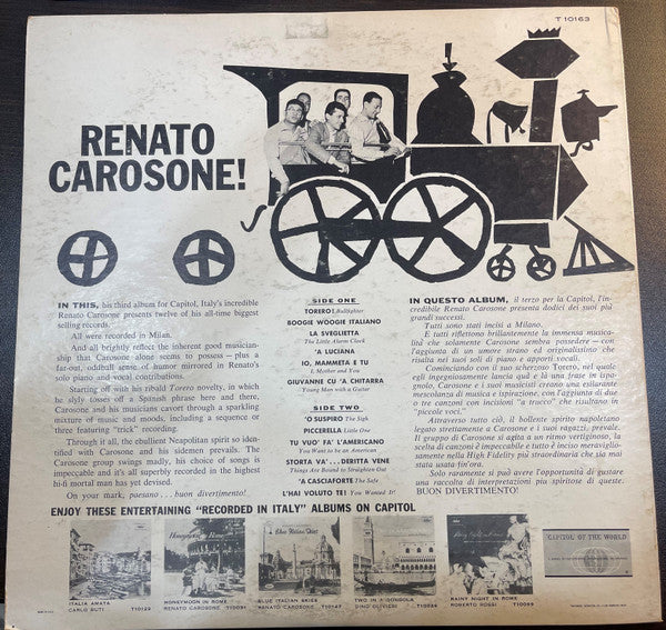 Renato Carosone : Renato Carosone (LP, Album, Promo)