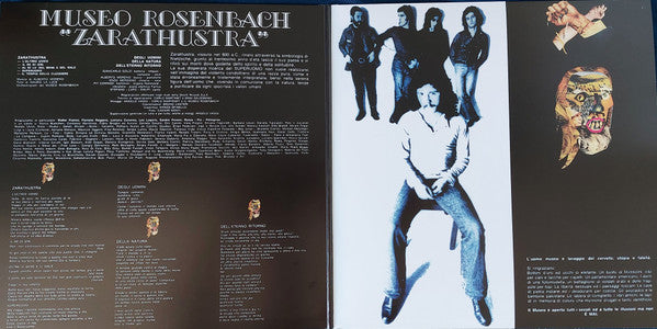 Museo Rosenbach : Zarathustra (LP, Album, Ltd, Tra)