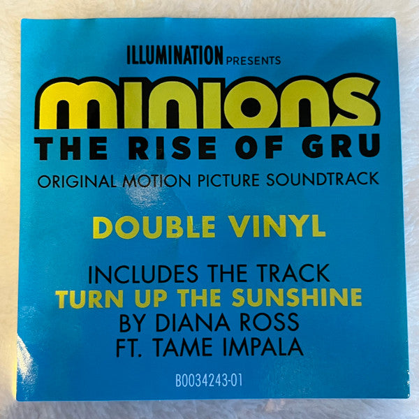 Various : Minions: The Rise Of Gru (Original Motion Picture Soundtrack) (2xLP, Comp)