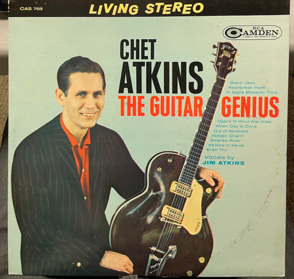 Chet Atkins : The Guitar Genius (LP, Album, Roc)