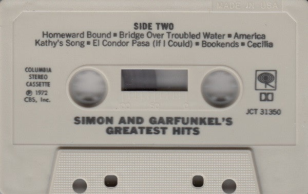 Simon & Garfunkel : Simon And Garfunkel's Greatest Hits (Cass, Comp, RE, Bei)