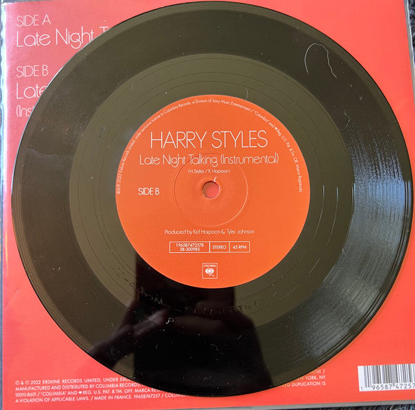 Harry Styles - Late Night buy Talking 7” Single Vinyl