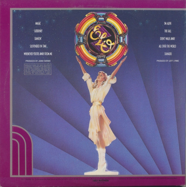 Olivia Newton-John / Electric Light Orchestra : Xanadu (From The Original Motion Picture Soundtrack) (LP, Album)