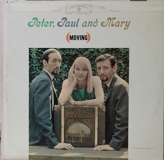 Peter, Paul And Mary* : (Moving) (LP, Album, Mono, Pit)