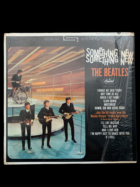 The Beatles : Something New (LP, Album, Scr)