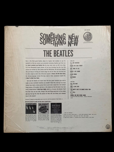 The Beatles : Something New (LP, Album, Scr)