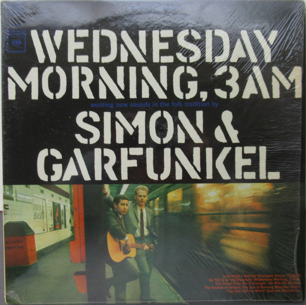 Simon & Garfunkel : Wednesday Morning, 3 A.M. (LP, Album, RE)