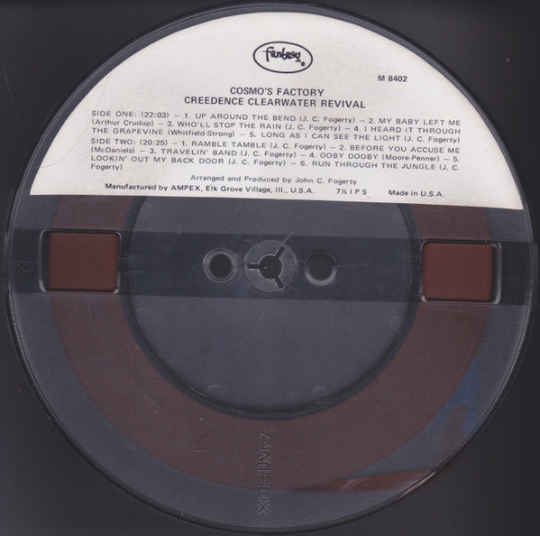 Creedence Clearwater Revival : Cosmo's Factory (Reel, 4tr Stereo, 7" Reel, Album)