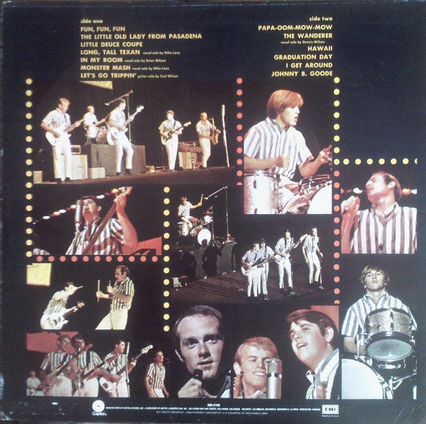 Beach Boys* : Concert (LP, Album, RE, Jac)