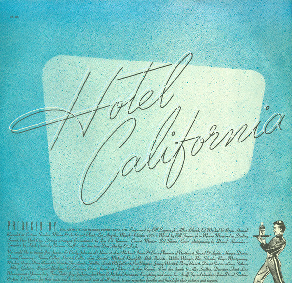 Eagles : Hotel California (LP, Album, RE, SP )