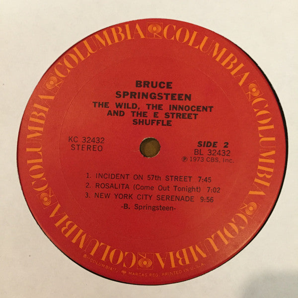 Bruce Springsteen : The Wild, The Innocent & The E Street Shuffle (LP, Album)