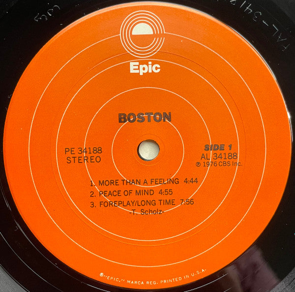 Boston : Boston (LP, Album, San)