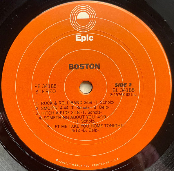 Boston : Boston (LP, Album, San)