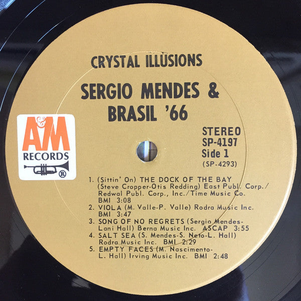 Sergio Mendes & Brasil '66* : Crystal Illusions (LP, Album, Pit)