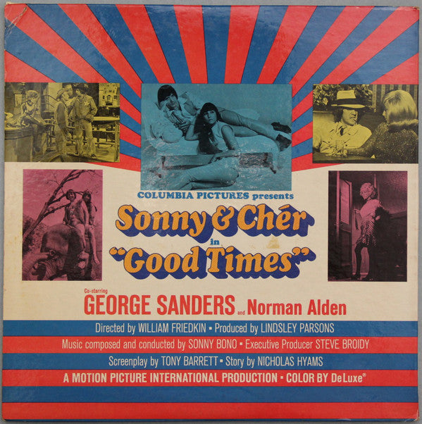 Sonny & Chér* : Good Times (Original Film Soundtrack) (LP, Album, Mono)