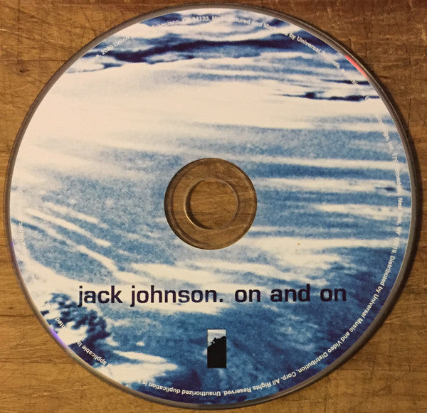 Jack Johnson : On And On (CD, Album, Dig)