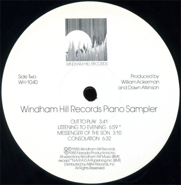 Various : Windham Hill Records Piano Sampler (LP, Album, Smplr, EMW)