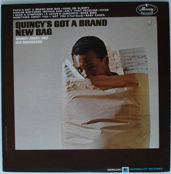 Quincy Jones And His Orchestra : Quincy's Got A Brand New Bag (LP, Album, Mono)