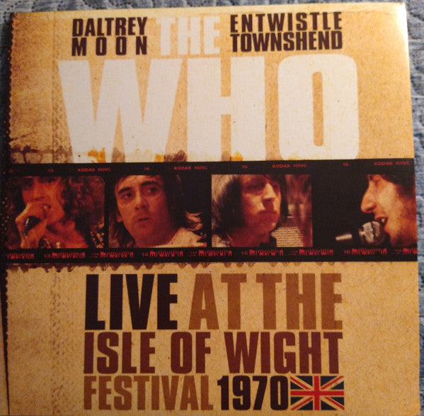 The Who : Live At The Isle Of Wight Festival 1970 (3xLP, Album, RP, S/Edition, Gol)