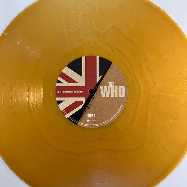 The Who : Live At The Isle Of Wight Festival 1970 (3xLP, Album, RP, S/Edition, Gol)