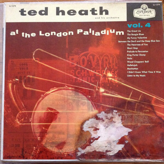 Ted Heath And His Orchestra : Ted Heath At The London Palladium Vol. 4 (LP, Album)