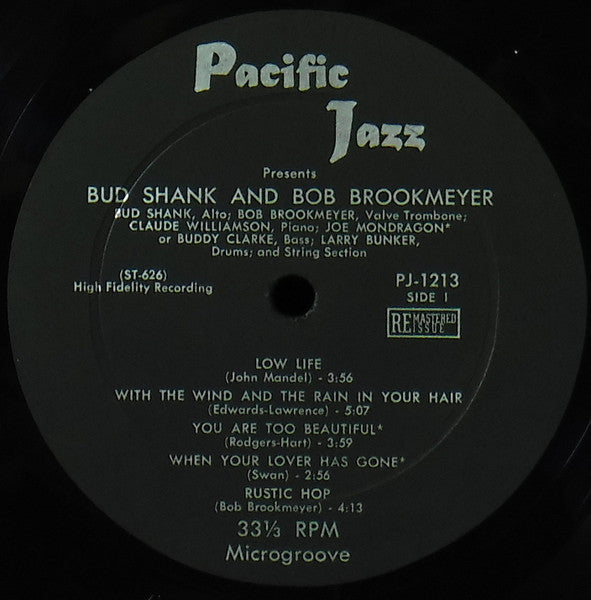 Bud Shank : The Saxophone Artistry Of Bud Shank (LP, Album, Comp, Mono, RM)