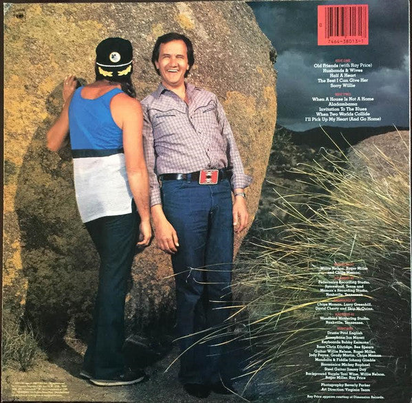 Willie Nelson & Roger Miller : Old Friends (LP, Album)