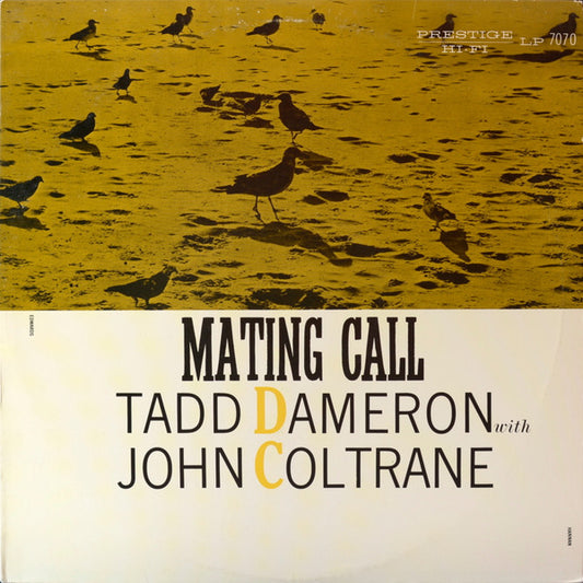 Tadd Dameron With John Coltrane : Mating Call (LP, Album, RE)