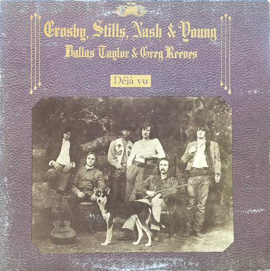 Crosby, Stills, Nash & Young : Déjà Vu (LP, Album, RE, Pre)