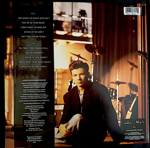 Rick Astley : Hold Me In Your Arms (LP)