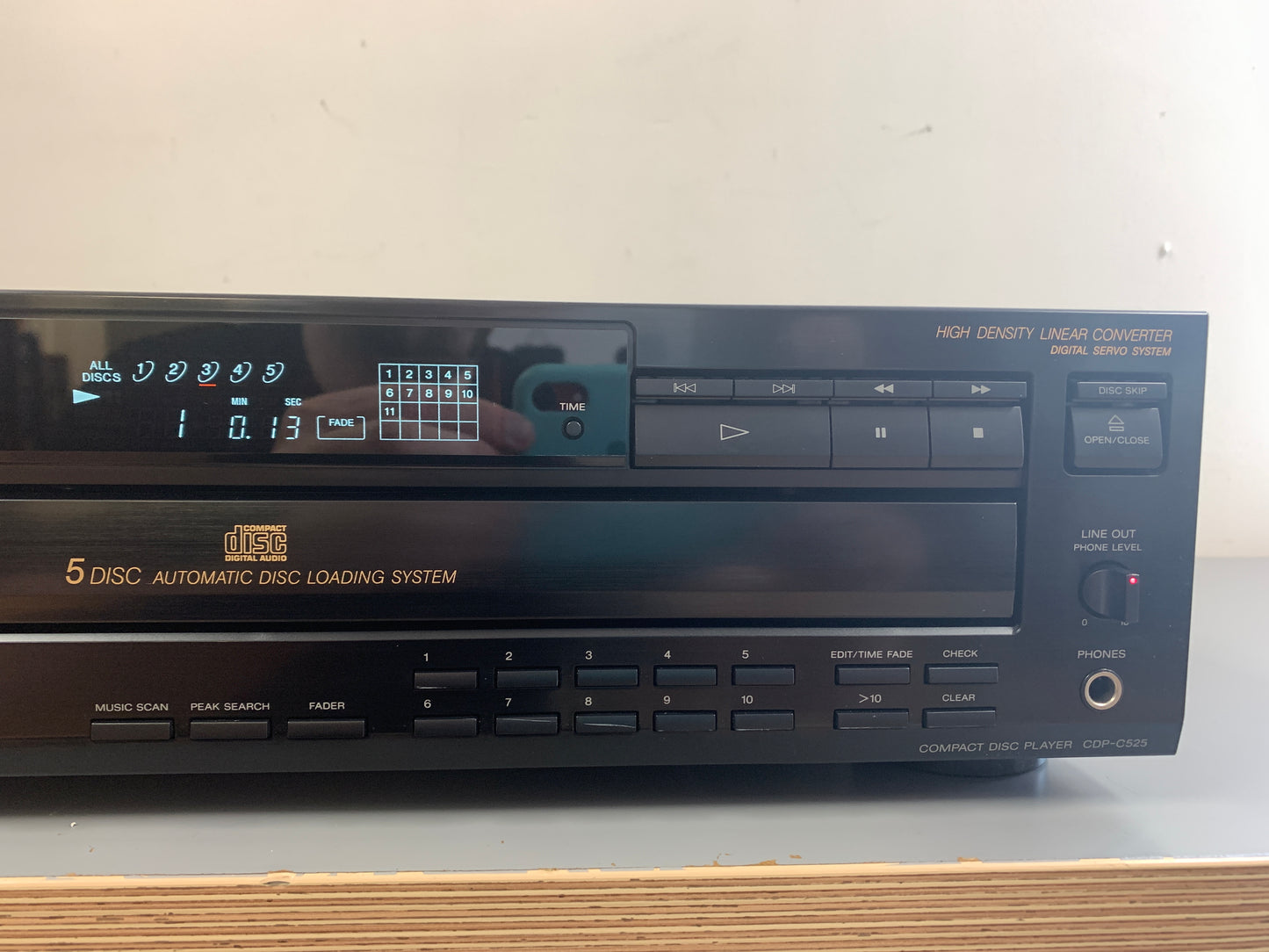 Sony CDP-C525 CD Changer