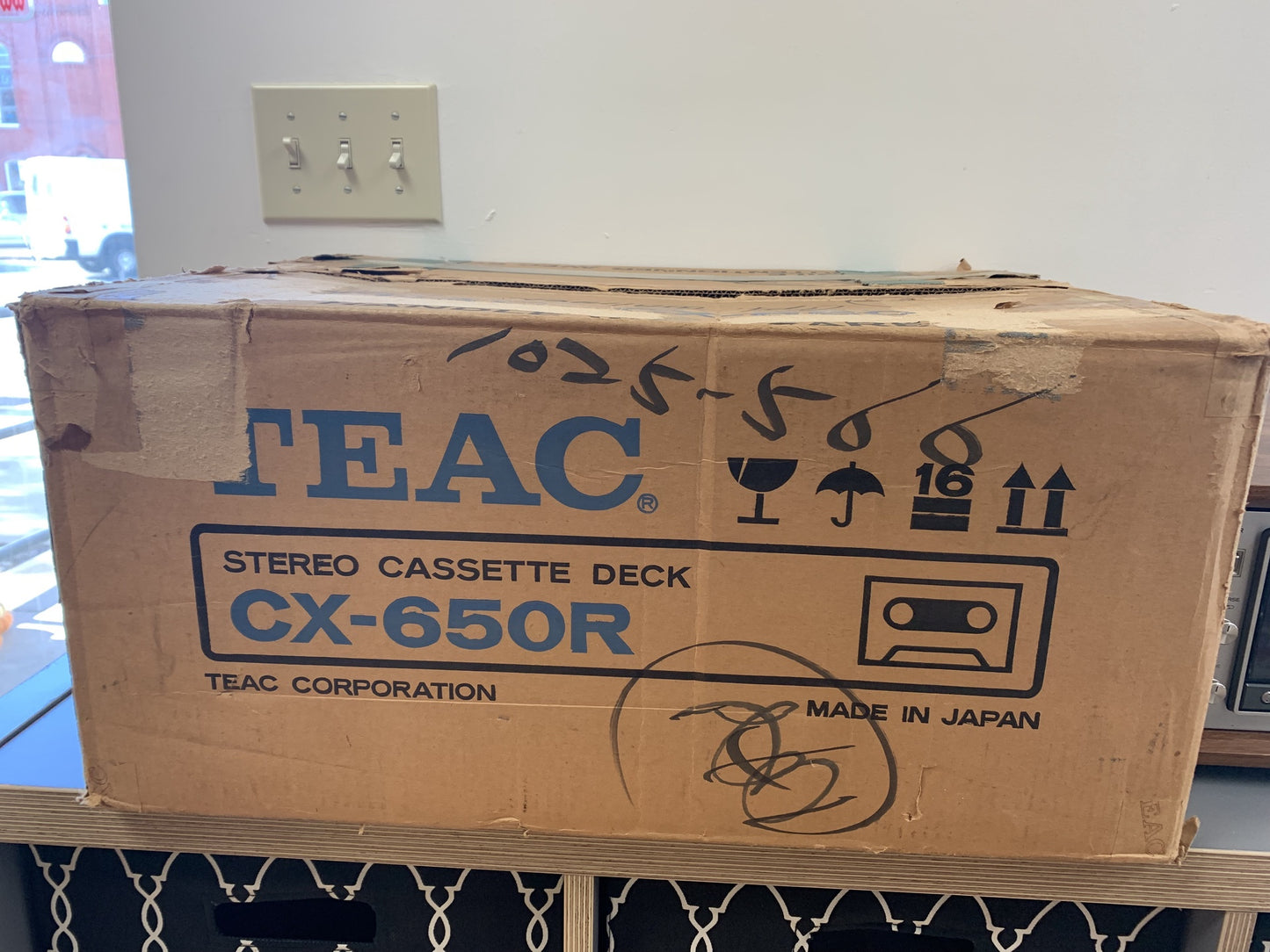 TEAC CX-650R Single Cassette w/ Orig. Box