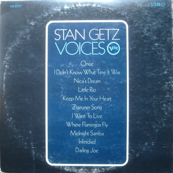 Stan Getz : Voices (LP, Album, gat)