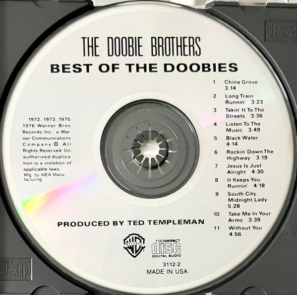 The Doobie Brothers : Best Of The Doobies (CD, Comp, RE, ARC)