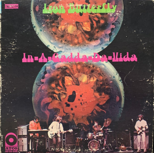 Iron Butterfly : In-A-Gadda-Da-Vida (LP, Album, RP, Pit)