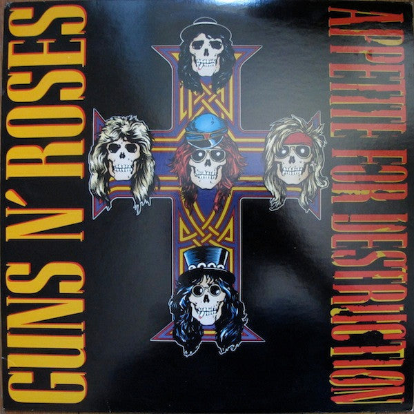 Guns N' Roses : Appetite For Destruction (2xLP, Ltd, RE, RM, S/Edition, 180)