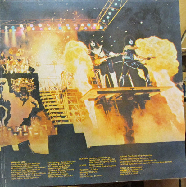 Kiss : Alive II (2xLP, Album, Pit)