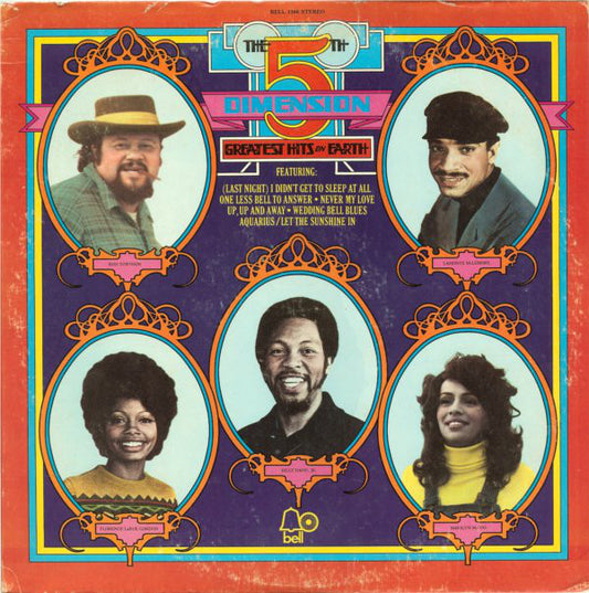 The 5th Dimension* : The Greatest Hits On Earth (LP, Comp, Ter)