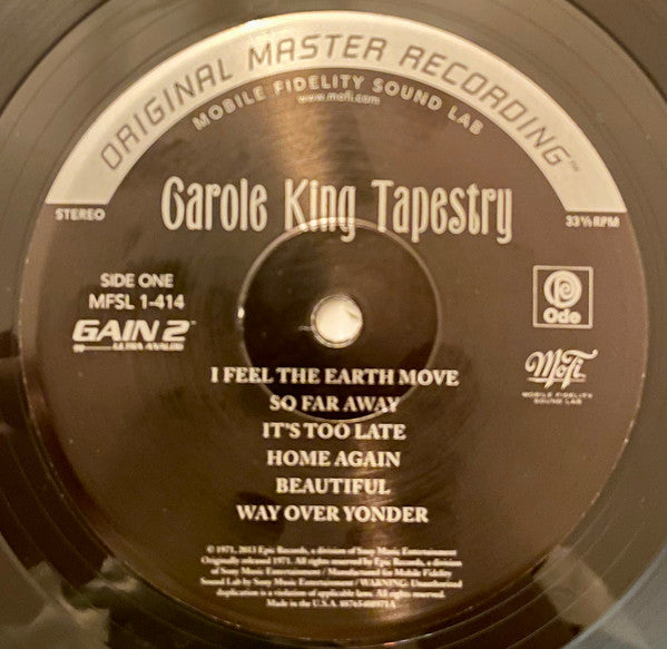 Carole King : Tapestry (LP, Album, Ltd, Num, RE, RM, RP, 180)