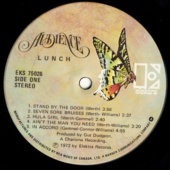 Audience (2) : Lunch (LP, Album)