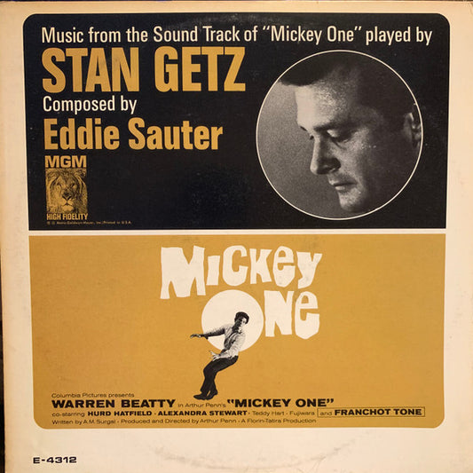 Stan Getz : Mickey One (LP, Album, Mono)