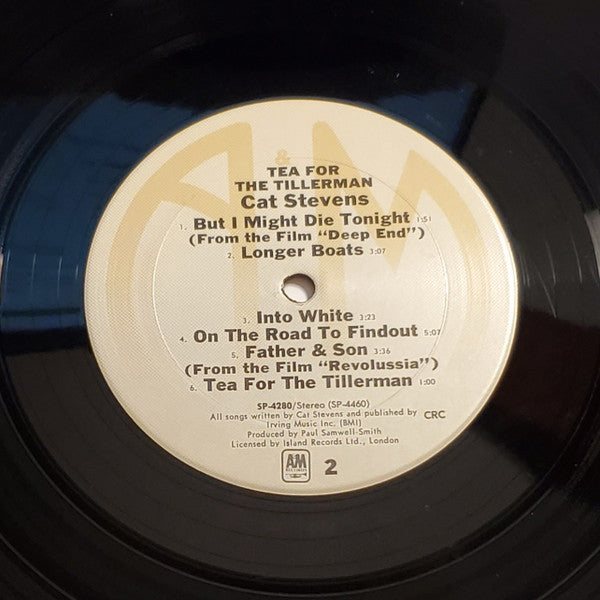 Cat Stevens : Tea For The Tillerman (LP, Album, Club, RE, RP)