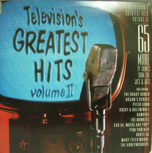 Various : Television's Greatest Hits, Volume II - (65 More TV Themes From The 50's & 60's) (2xLP, Comp)