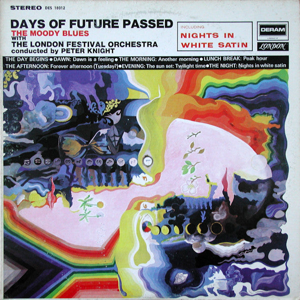 The Moody Blues : Days Of Future Passed (LP, Album, RE, Bes)