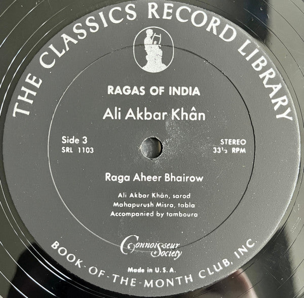 Ali Akbar Khân* : Ragas Of India (3xLP, Comp)